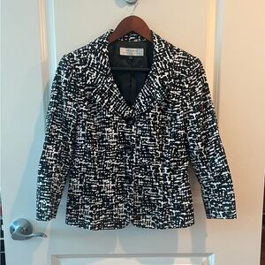 Tahari Black and White Women's Jacket